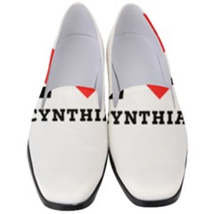 I Love Cynthia Women s Classic Loafer Heels by ilovewhateva