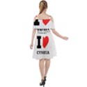 I love cynthia Cut Out Shoulders Chiffon Dress View2