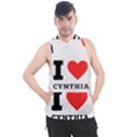 I love cynthia Men s Sleeveless Hoodie View1