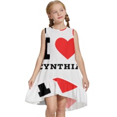 I Love Cynthia Kids  Frill Swing Dress by ilovewhateva