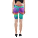 Liquid Art Pattern - Fluid Background Yoga Cropped Leggings View2