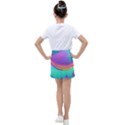 Liquid Art Pattern - Fluid Background Kids  Tennis Skirt View2