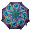 Liquid Art Pattern - Fluid Art Hook Handle Umbrellas (Large) View1