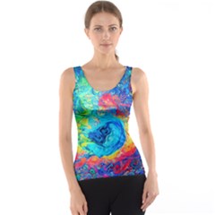 Liquid Art Pattern - Fluid Art Tank Top by GardenOfOphir