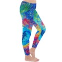 Liquid Art Pattern - Fluid Art Classic Winter Leggings View3