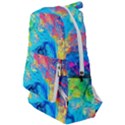 Liquid Art Pattern - Fluid Art Travelers  Backpack View1