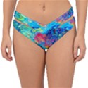 Liquid Art Pattern - Fluid Art Double Strap Halter Bikini Bottoms View1