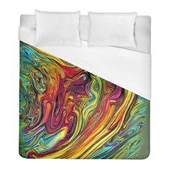 Liquid Art Pattern - Abstract Art Duvet Cover (full/ Double Size) by GardenOfOphir