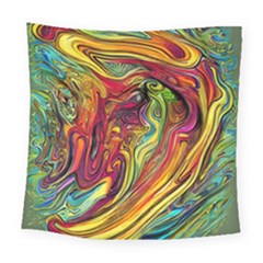 Liquid Art Pattern - Abstract Art Square Tapestry (large) by GardenOfOphir