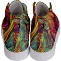 Liquid Art Pattern - Abstract Art Kids  Hi-Top Skate Sneakers View4