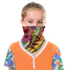 Liquid Art Pattern - Abstract Art Face Covering Bandana (kids) by GardenOfOphir