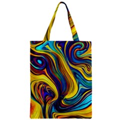 Rolling In The Deep Zipper Classic Tote Bag