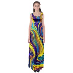 Rolling In The Deep Empire Waist Maxi Dress