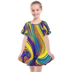 Rolling In The Deep Kids  Smock Dress