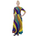 Rolling In The Deep Half Sleeves Maxi Dress View2