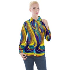 Rolling In The Deep Women s Long Sleeve Pocket Shirt