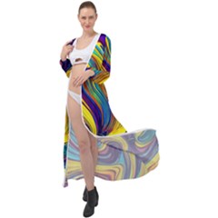 Rolling In The Deep Maxi Chiffon Beach Wrap