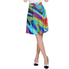 Fluid Forms A-line Skirt by GardenOfOphir