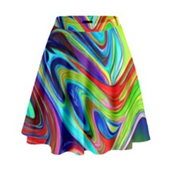 Fluid Forms High Waist Skirt by GardenOfOphir