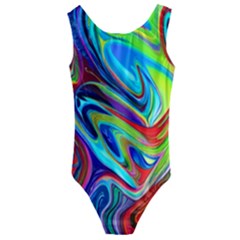 Fluid Forms Kids  Cut-out Back One Piece Swimsuit by GardenOfOphir