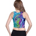 Waves Of Color Racer Back Crop Top View2