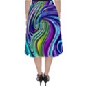 Waves Of Color Classic Midi Skirt View2