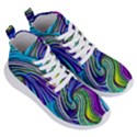 Waves Of Color Women s Lightweight High Top Sneakers View3