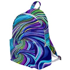 Waves Of Color The Plain Backpack by GardenOfOphir