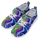 Waves Of Color Women s Velcro Strap Shoes View2