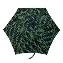 Background Pattern Leaves Texture Design Wallpaper Mini Folding Umbrellas by Wegoenart