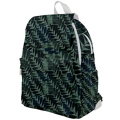 Background Pattern Leaves Texture Design Wallpaper Top Flap Backpack by Wegoenart