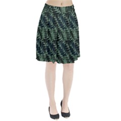 Background Pattern Leaves Texture Design Wallpaper Pleated Skirt by Wegoenart