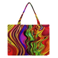 Swirls And Curls Medium Tote Bag by GardenOfOphir