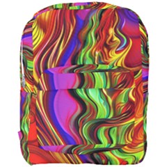 Swirls And Curls Full Print Backpack by GardenOfOphir