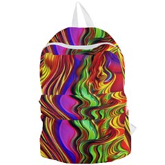 Swirls And Curls Foldable Lightweight Backpack by GardenOfOphir