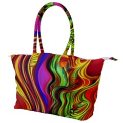 Swirls And Curls Canvas Shoulder Bag by GardenOfOphir