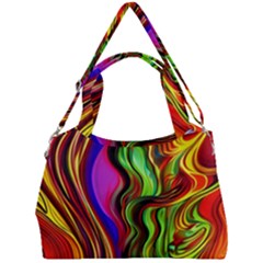 Swirls And Curls Double Compartment Shoulder Bag by GardenOfOphir