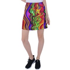 Swirls And Curls Tennis Skirt by GardenOfOphir