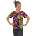 Swirls And Curls Kids  Mesh Piece Tee View1