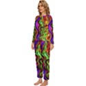 Swirls And Curls Womens  Long Sleeve Lightweight Pajamas Set View2