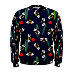 Art Floral Design Pattern Floral Pattern Men s Sweatshirt