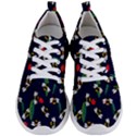 Art Floral Design Pattern Floral Pattern Men s Lightweight Sports Shoes View1