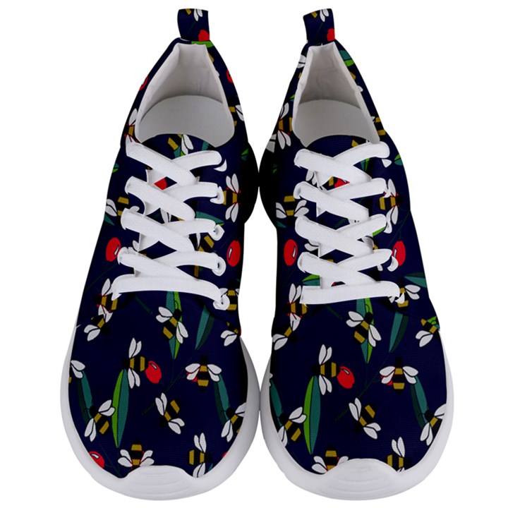 Art Floral Design Pattern Floral Pattern Men s Lightweight Sports Shoes