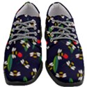 Art Floral Design Pattern Floral Pattern Women Heeled Oxford Shoes View1