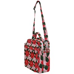 Poinsettia Pattern Seamless Pattern Christmas Xmas Crossbody Day Bag