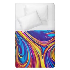 Dancing In The Liquid Light Duvet Cover (single Size) by GardenOfOphir