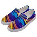 Dancing In The Liquid Light Men s Canvas Slip Ons View2