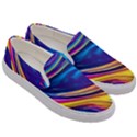 Dancing In The Liquid Light Men s Canvas Slip Ons View3