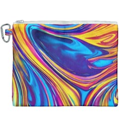 Dancing In The Liquid Light Canvas Cosmetic Bag (xxxl) by GardenOfOphir