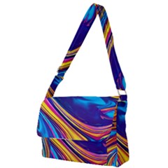 Dancing In The Liquid Light Full Print Messenger Bag (s) by GardenOfOphir